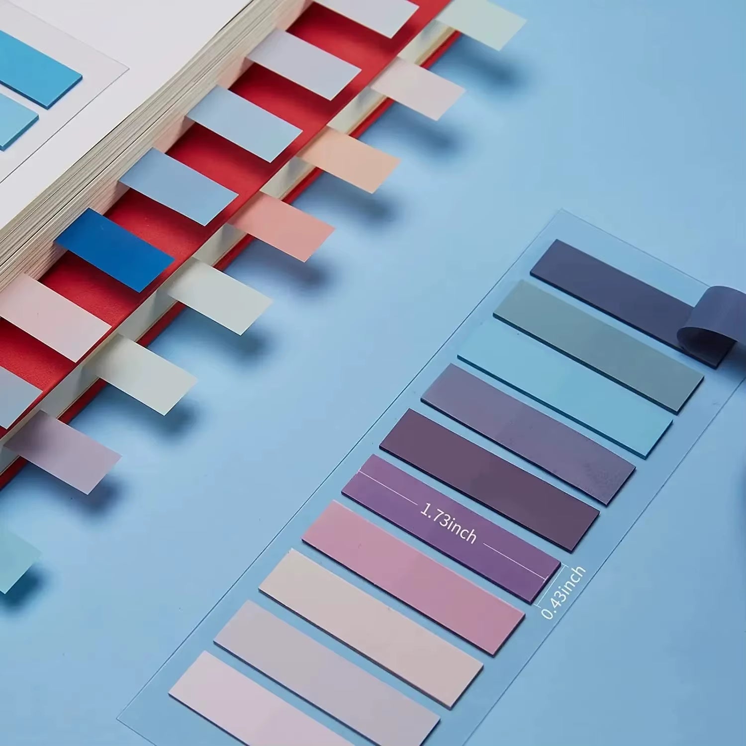 2400Pc Transparent Index Sticky Notes