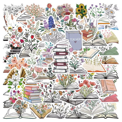 10/50/100Pcs Mix Smut Dark Romance Bookish Reading Stickers