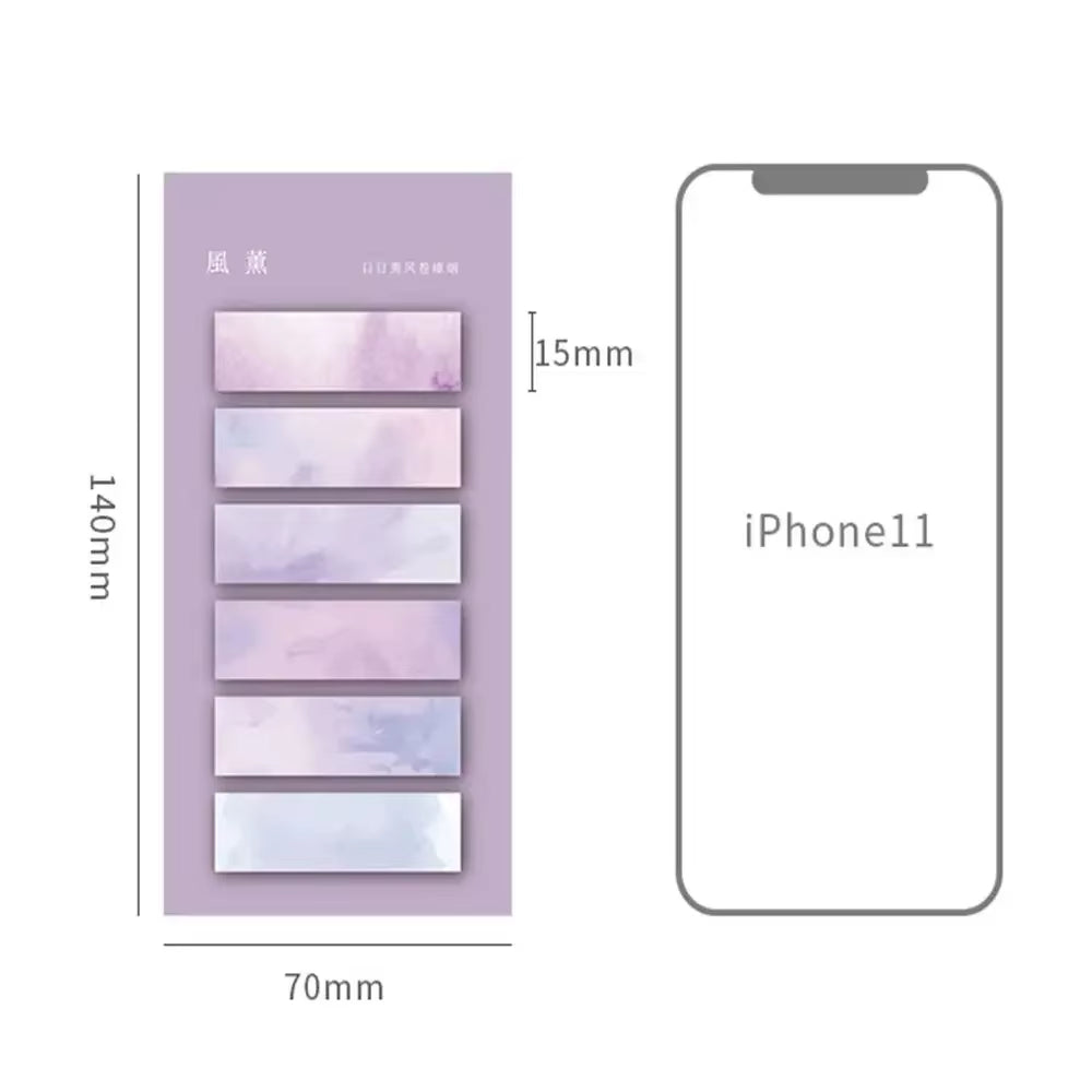 120Pc Transparent Index Sticky Note 