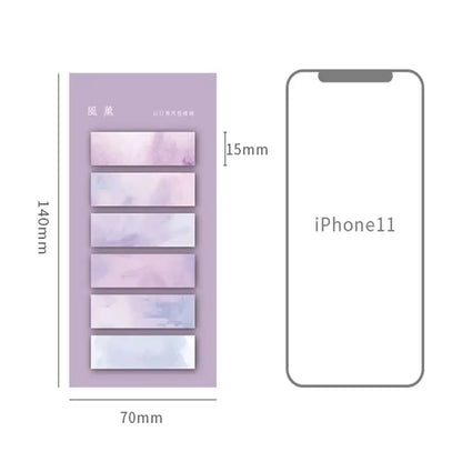 120Pc Transparent Index Sticky Note 