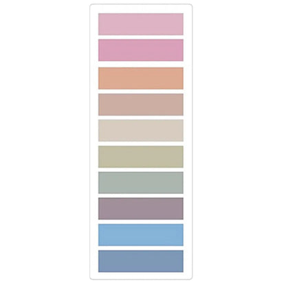 2400 Transparent Colorful Index Sticky Notes