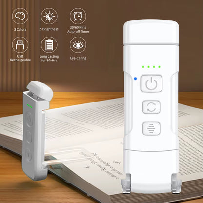 Mini Rechargeable Reading Light with Timer