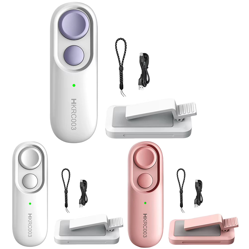 Remote Page Turner Phone Camera Video Record Remote Triggers Clicker Page Turner for Kindle Paperwhite Oasis Kobo Ereaders