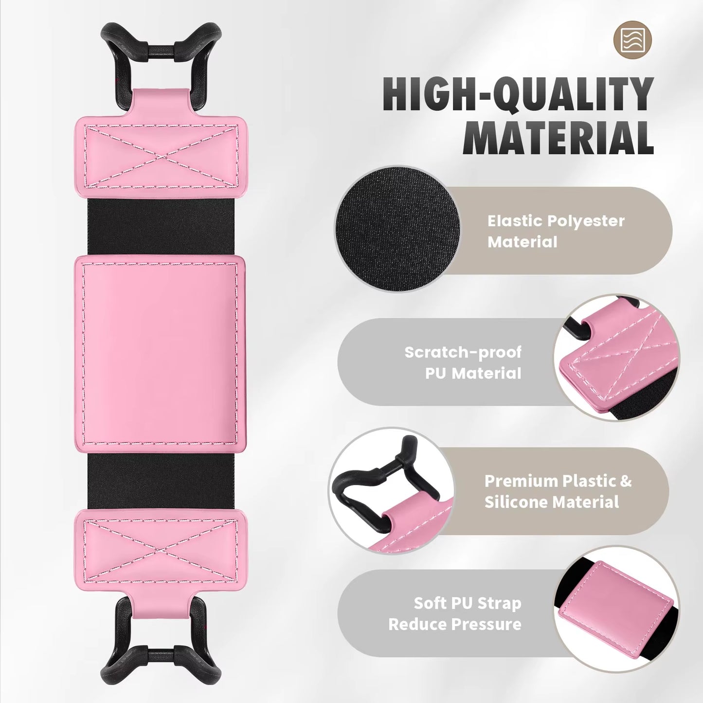 Hand Strap for 6-8" Kindle Tablet -Kindle/Kobo/Voyaga/Lenovo/Sony Kindle E-Book Tablet,Black High-Elasticity