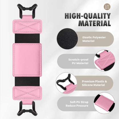 Hand Strap for 6-8" Kindle Tablet -Kindle/Kobo/Voyaga/Lenovo/Sony Kindle E-Book Tablet,Black High-Elasticity