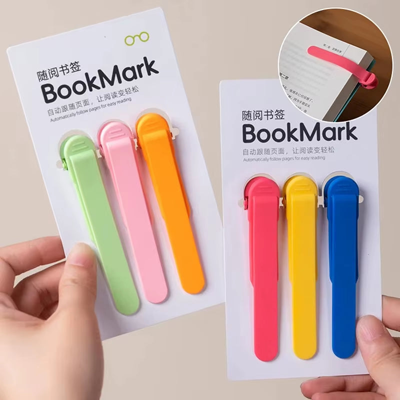 Colorful Silicone Bookmarks