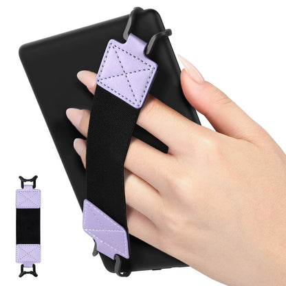 E-Reader Hand-Strap for 6-8" Tablet - Kindle/Kobo/Voyaga/Lenovo/Sony Kindle E-Book Tablet, Elastic Vers