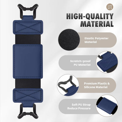 Hand Strap for 6-8" Kindle Tablet -Kindle/Kobo/Voyaga/Lenovo/Sony Kindle E-Book Tablet,Black High-Elasticity