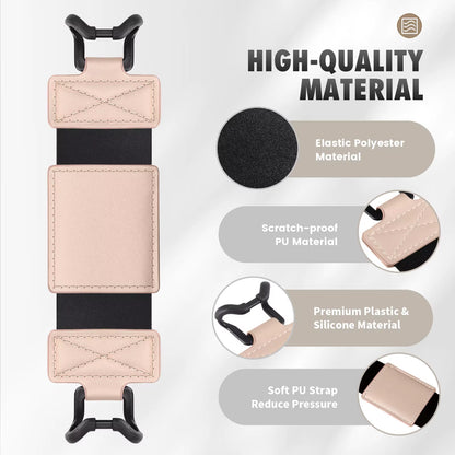 Hand Strap for 6-8" Kindle Tablet -Kindle/Kobo/Voyaga/Lenovo/Sony Kindle E-Book Tablet,Black High-Elasticity