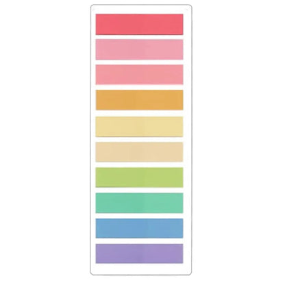 2400 Transparent Colorful Index Sticky Notes