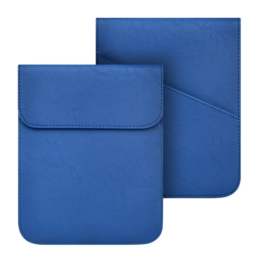 Anti Scratch 6/6.8/7 Inch Storage Bag Wear Resistant Leather E-Reader Case Universal Ultra Slim for Kindle/Boox/Kobo