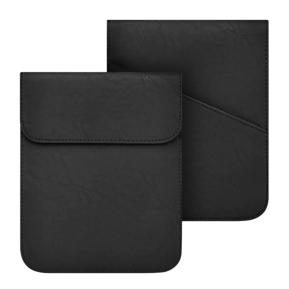 Anti Scratch 6/6.8/7 Inch Storage Bag Wear Resistant Leather E-Reader Case Universal Ultra Slim for Kindle/Boox/Kobo