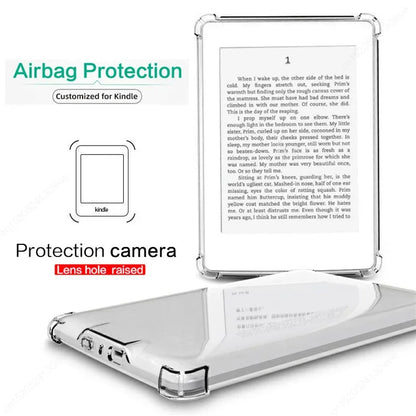 Premium Soft TPU Case for All Kindle Paperwhite Generations - Perfect Fit for Your 6" to 6.8" E-Readers