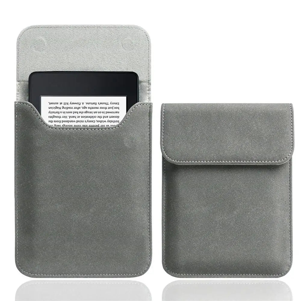 6.8 7 Inch E-Reader Sleeve PU Leather 12Th Generation Storage Bag for Kindle Paperwhite 2024/Colorsoft Signature Edition