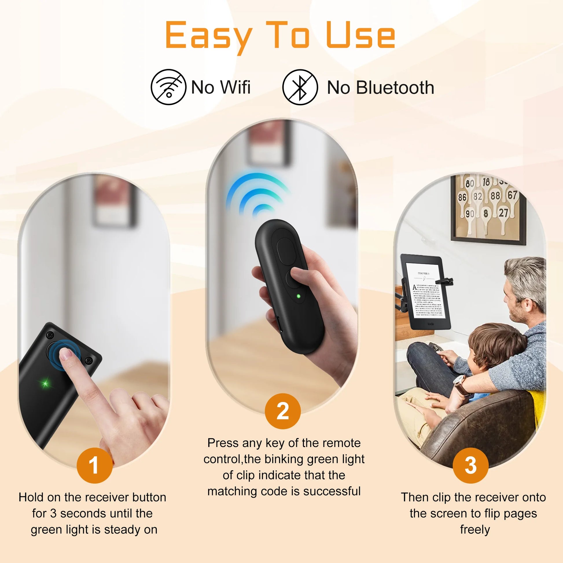 E-Reader Page turner- Kindle Paperwhite Kobo Ereader 