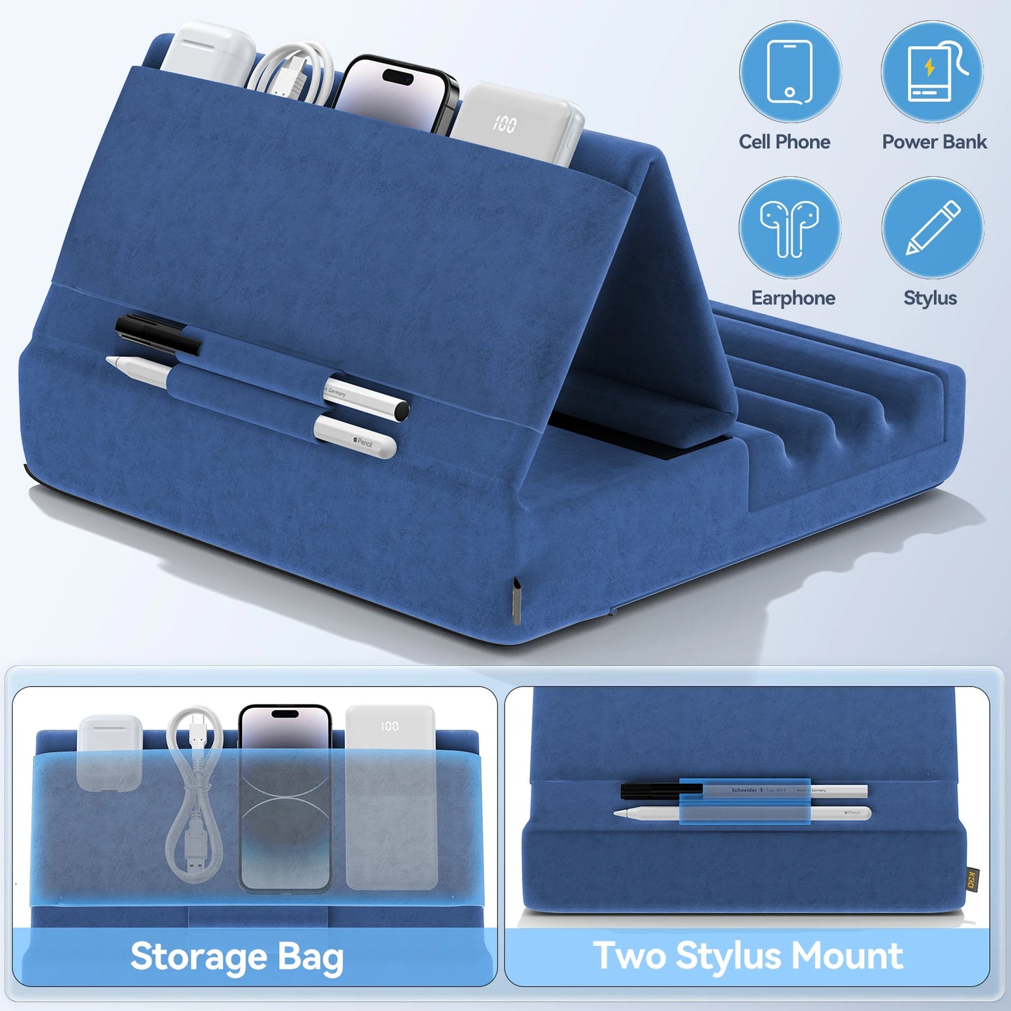 Tablet Pillow Adjustable Holder