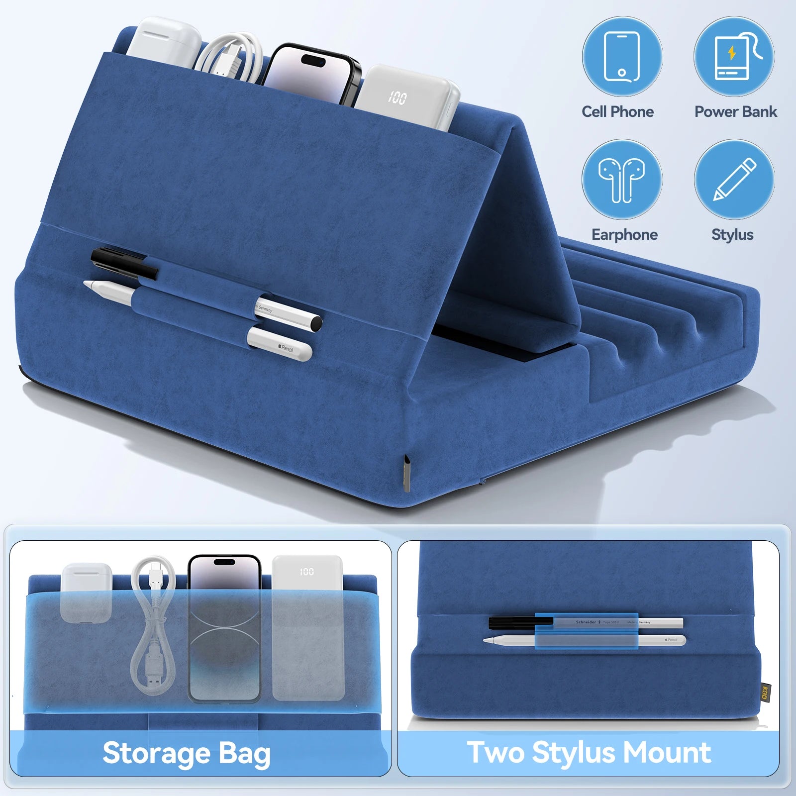 Tablet Pillow Adjustable Holder