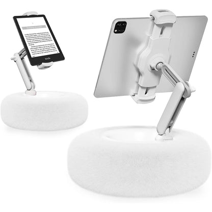 Transform Your Viewing Experience with the New 2025 Adjustable Plush Pillow Tablet and Phone Stand – Perfect for Streaming, Video Chats, and Relaxation!