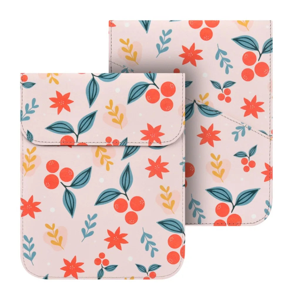 Anti Scratch 6/6.8/7 Inch Storage Bag Wear Resistant Leather E-Reader Case Universal Ultra Slim for Kindle/Boox/Kobo