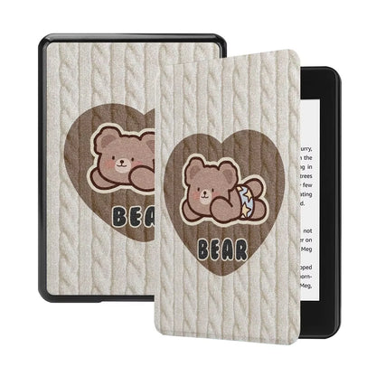 Silicone Soft Shell Case with Edge Wrapping Protection，Kindle Case Paperwhite 12Th Gen 2024 2022 Basic11Th Generation