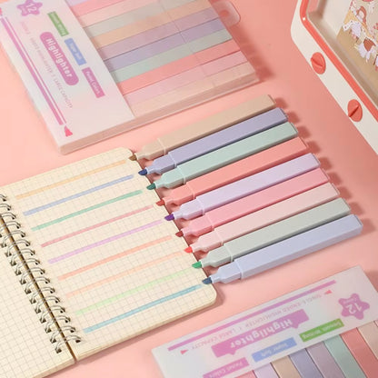 Highlighter Pens Pastel Colours 
