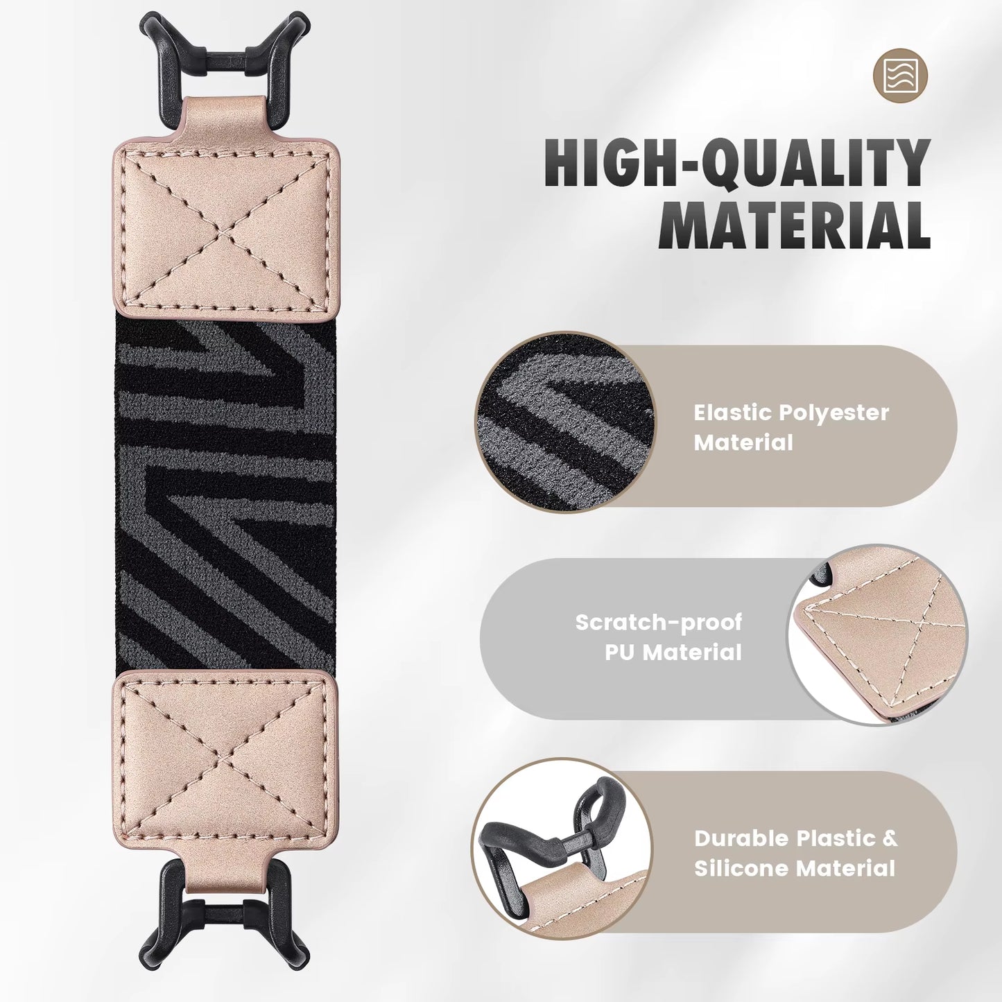 Hand-Strap for 9-11 Inch Tablet for Ipad/Ipad Pro/Ipad Air/Kindle Fire Hd/Samsung High-Elasticity Lightweight Finger Grip Holder