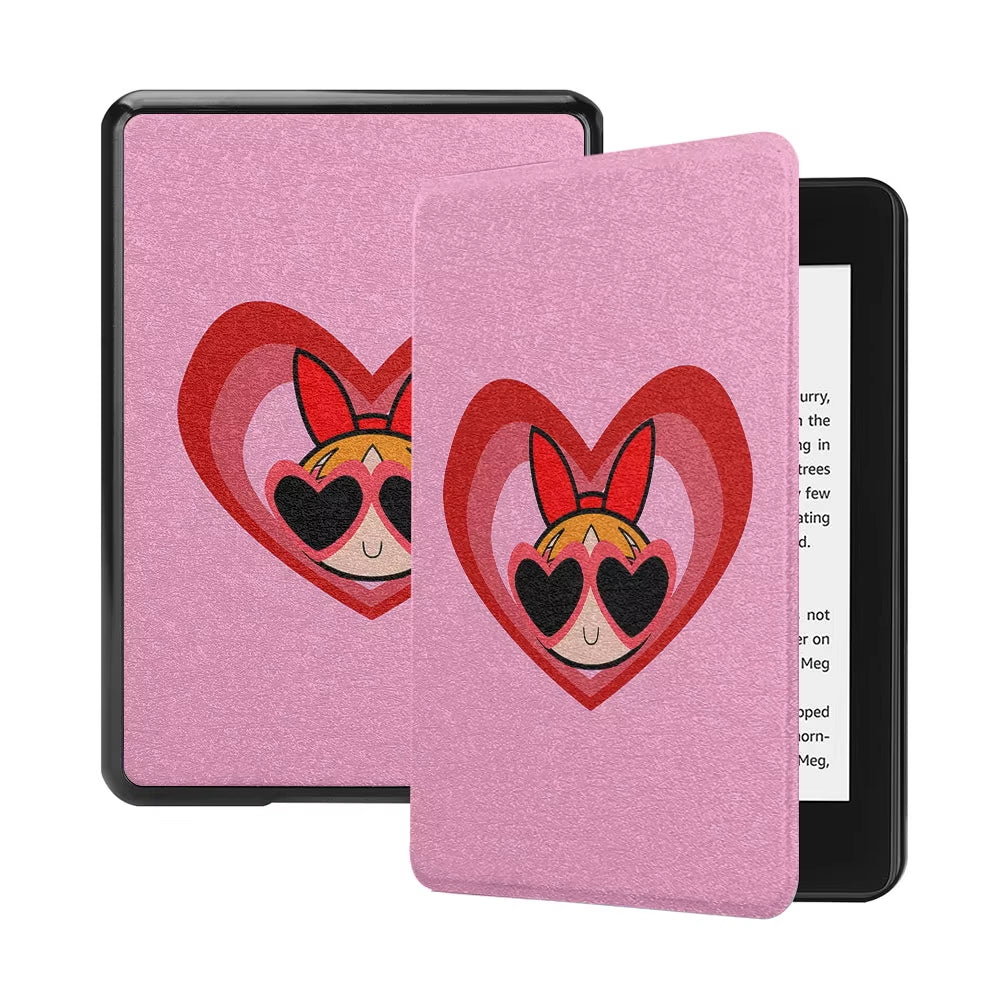 Silicone Soft Shell Case with Edge Wrapping Protection，Kindle Case Paperwhite 12Th Gen 2024 2022 Basic11Th Generation