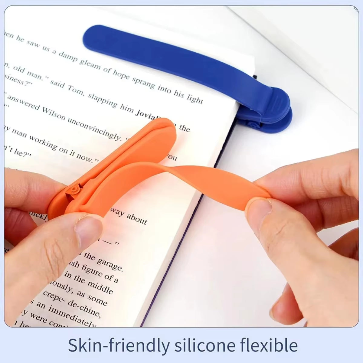 Colorful Silicone Bookmarks