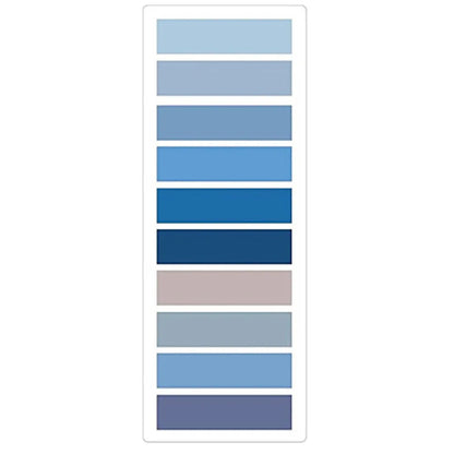 2400 Transparent Colorful Index Sticky Notes