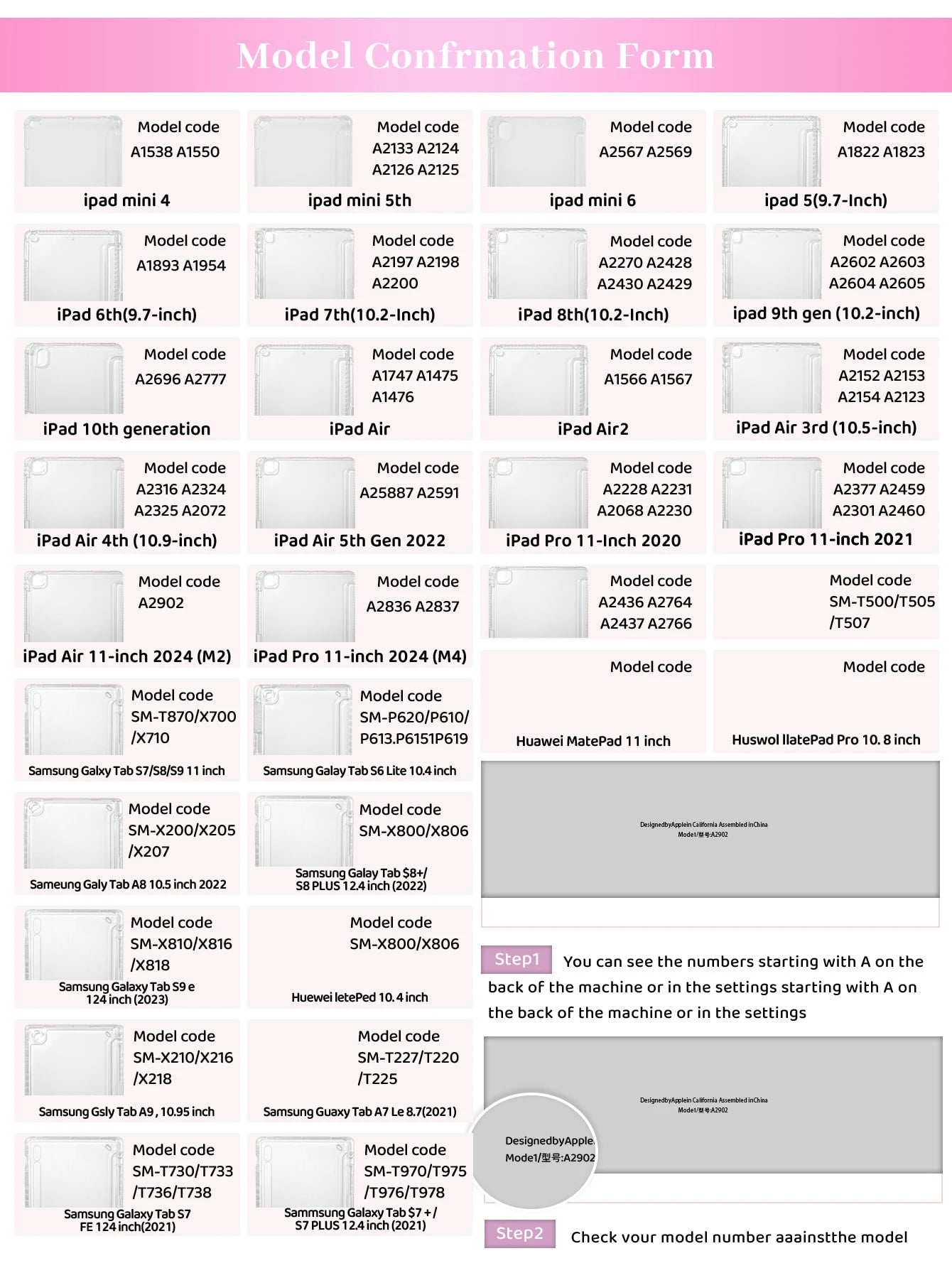 Adorable Purple Grass Flower Acrylic Case for iPad 7th, 8th & 10th Gen - Shockproof, Built-In Pen Slot, Multi-Stand & Sleep/Wake Function - Perfect Halloween & New Year Gift!