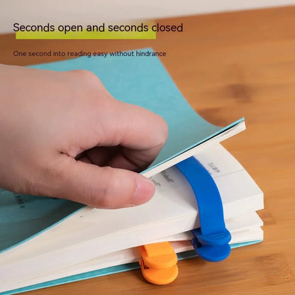Colorful Silicone Bookmarks